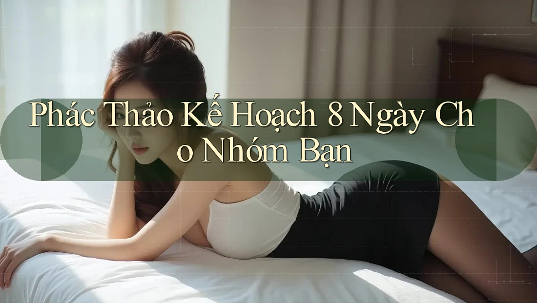 Phác Thảo Kế Hoạch 8 Ngày Cho Nhóm Bạn