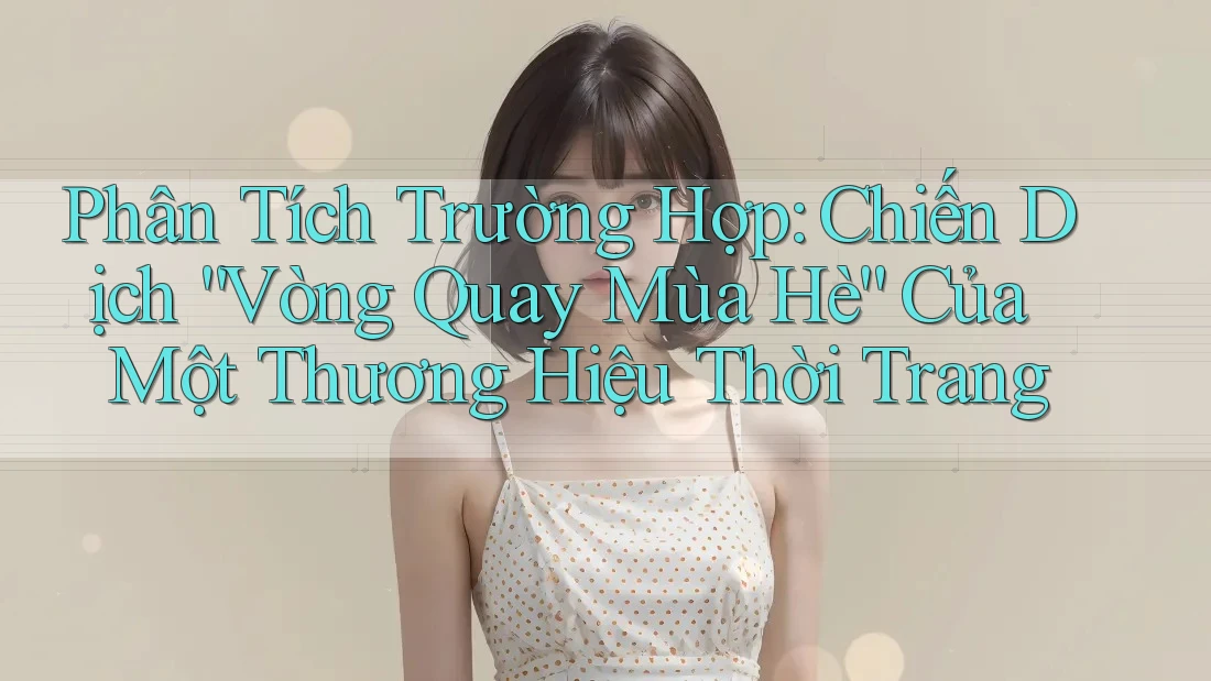 Phân Tích Trường Hợp: Chiến Dịch “Vòng Quay Mùa Hè” Của Một Thương Hiệu Thời Trang