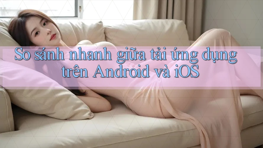 So sánh nhanh giữa tải ứng dụng trên Android và iOS