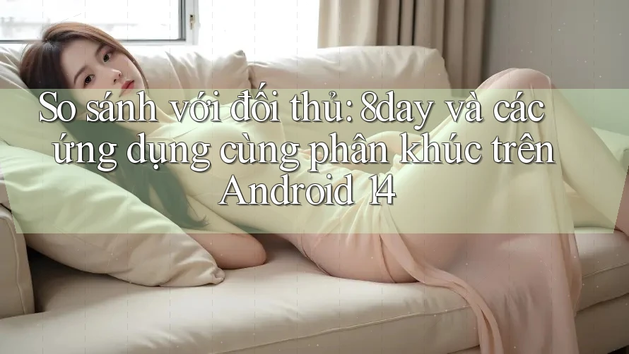 So sánh với đối thủ: 8day và các ứng dụng cùng phân khúc trên Android 14