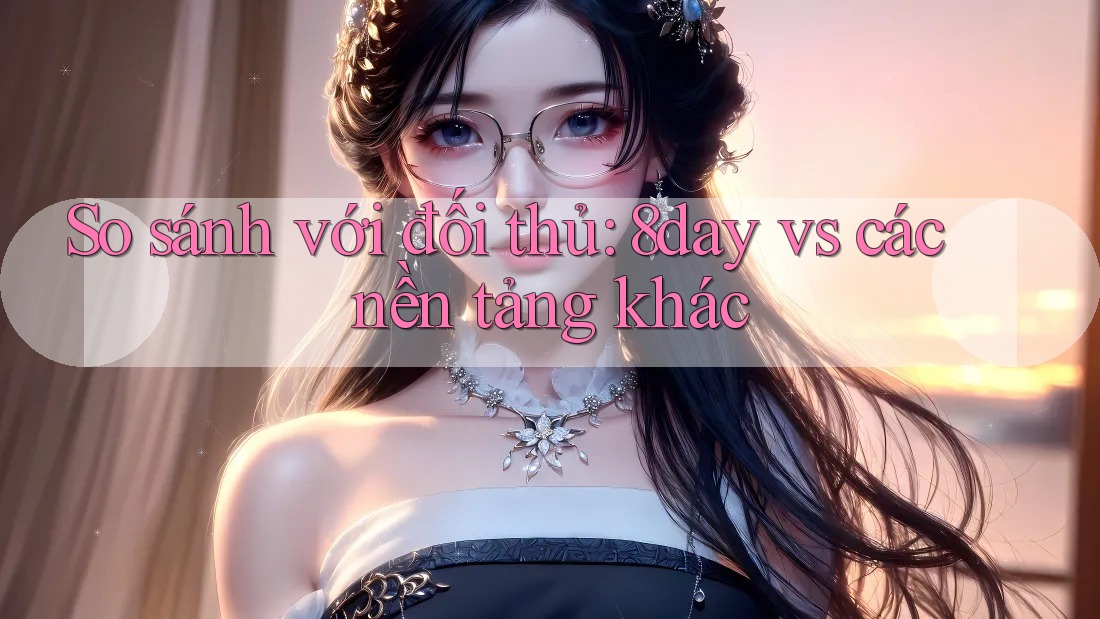 So sánh với đối thủ: 8day vs các nền tảng khác