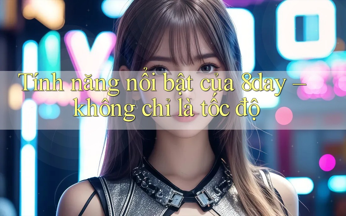 Tính năng nổi bật của 8day – không chỉ là tốc độ