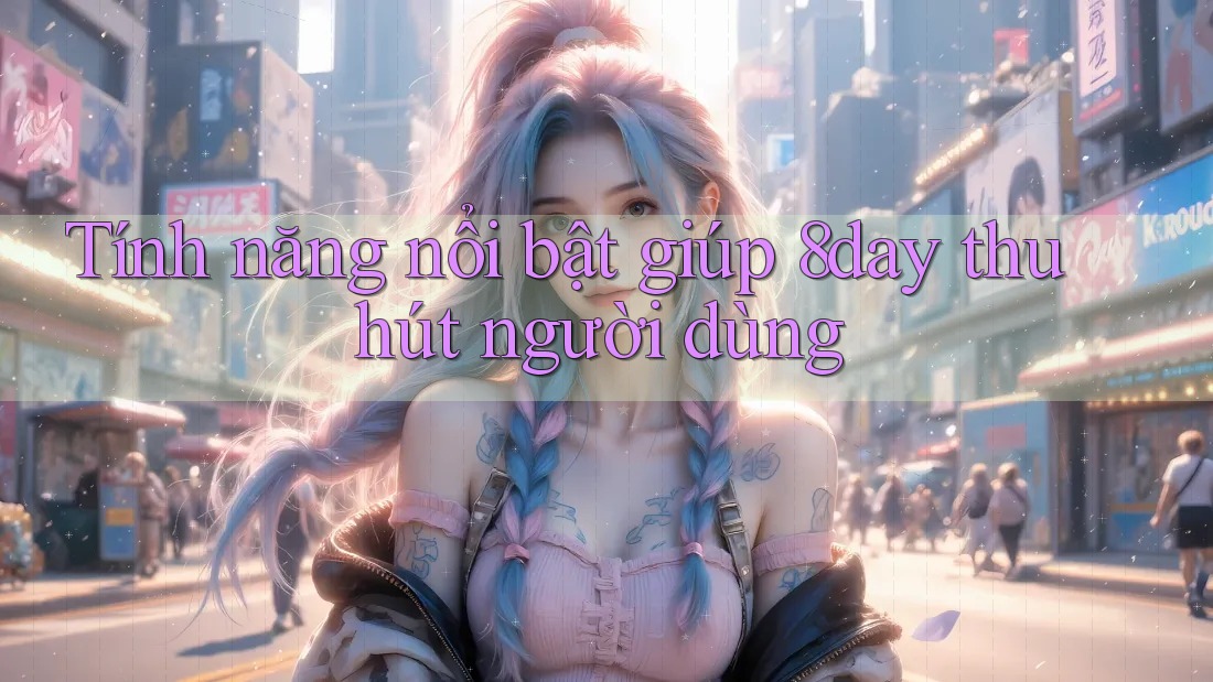 Tính năng nổi bật giúp 8day thu hút người dùng