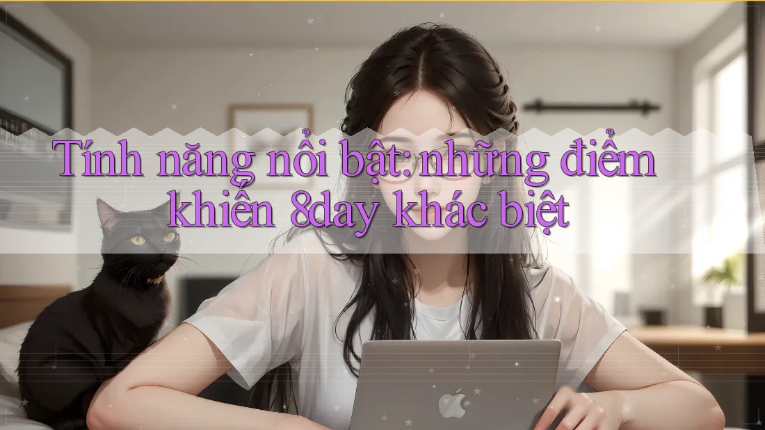 Tính năng nổi bật: những điểm khiến 8day khác biệt
