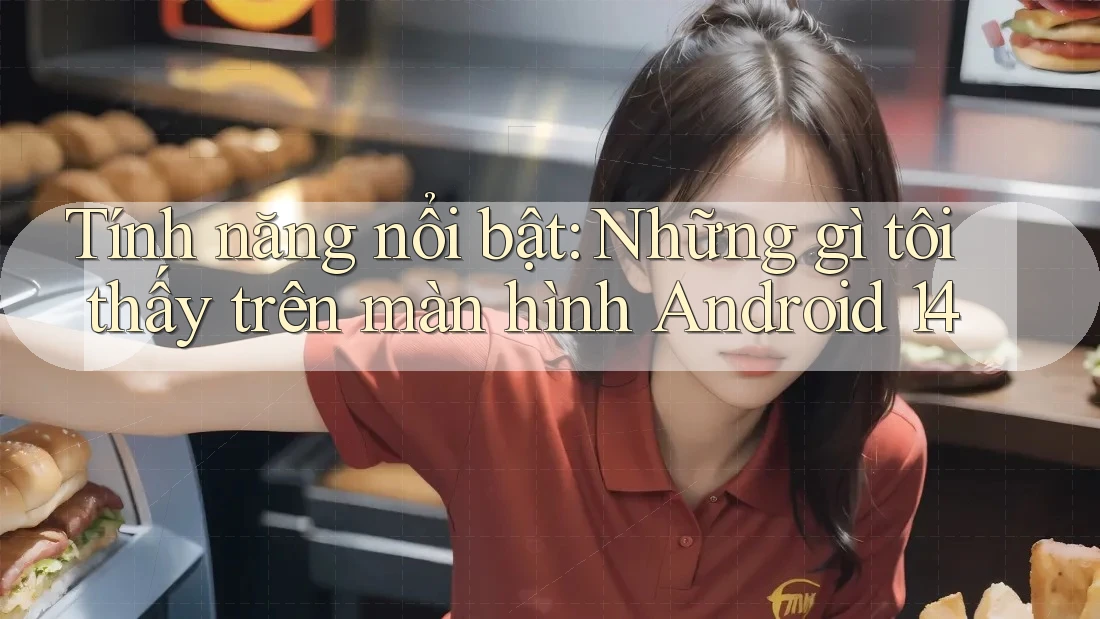 Tính năng nổi bật: Những gì tôi thấy trên màn hình Android 14