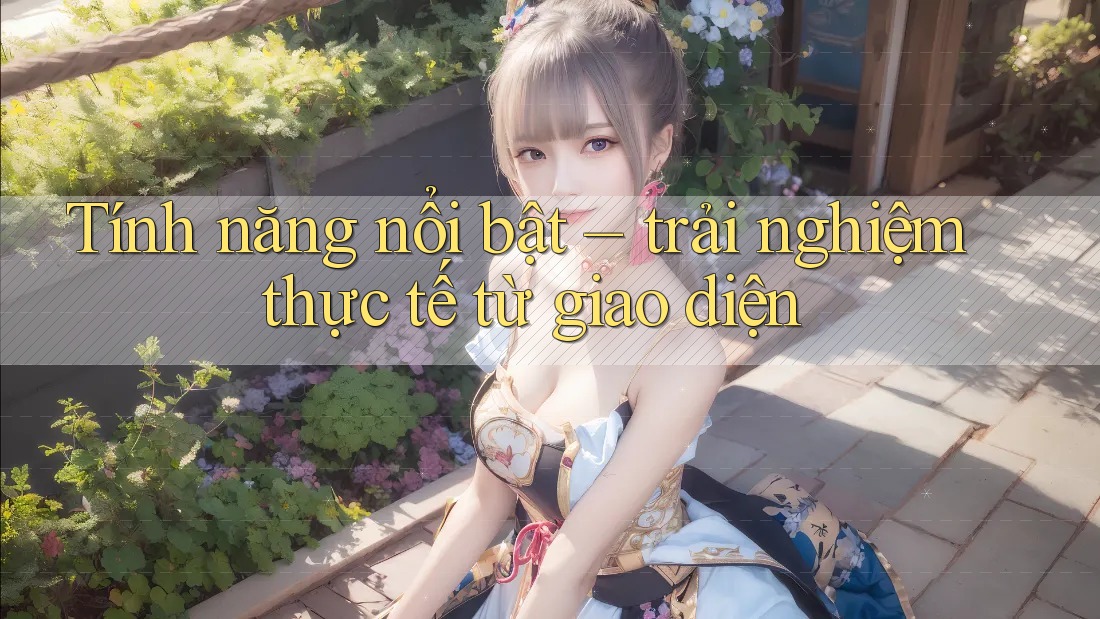 Tính năng nổi bật – trải nghiệm thực tế từ giao diện