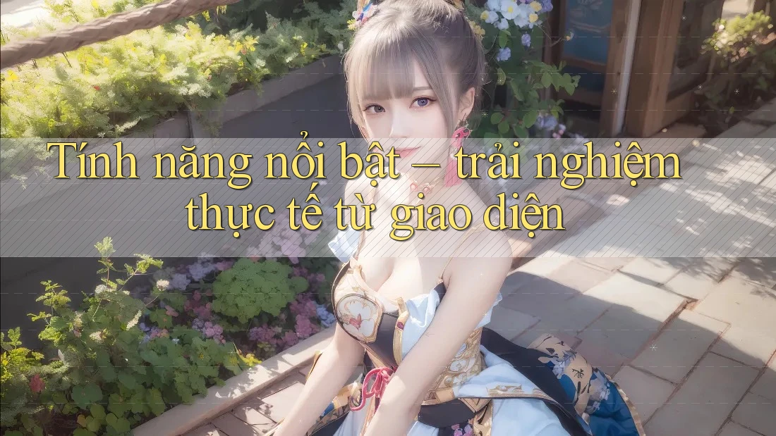 Tính năng nổi bật – trải nghiệm thực tế từ giao diện