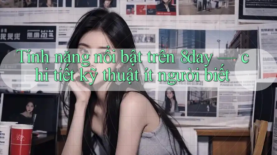 Tính năng nổi bật trên 8day — chi tiết kỹ thuật ít người biết Tính năng nổi bật trên 8day — chi tiết kỹ thuật ít người biết