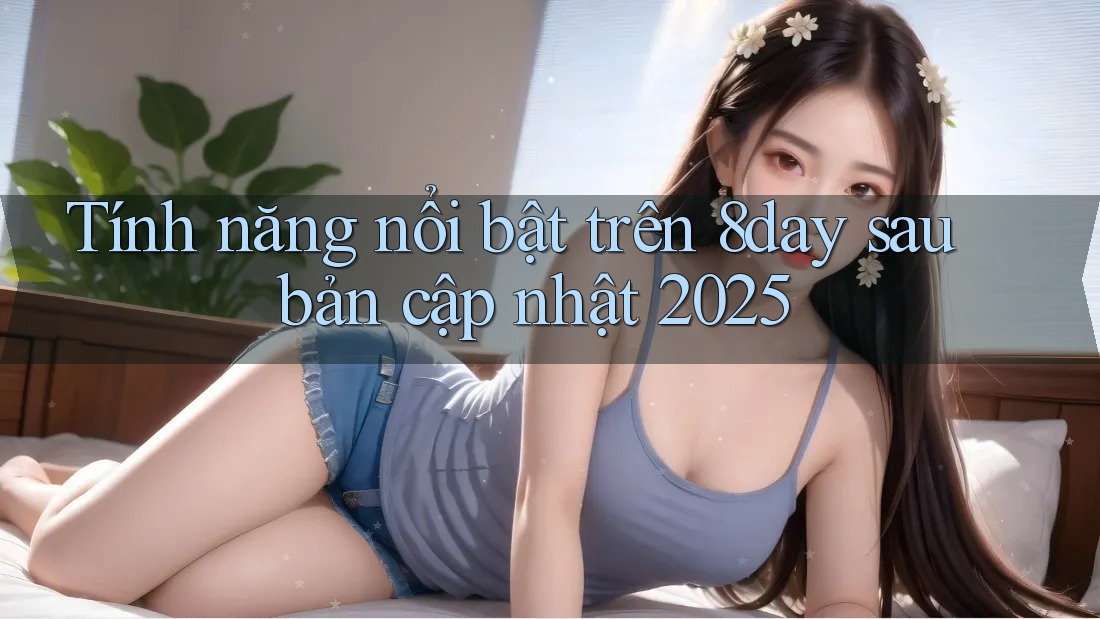 Tính năng nổi bật trên 8day sau bản cập nhật 2025