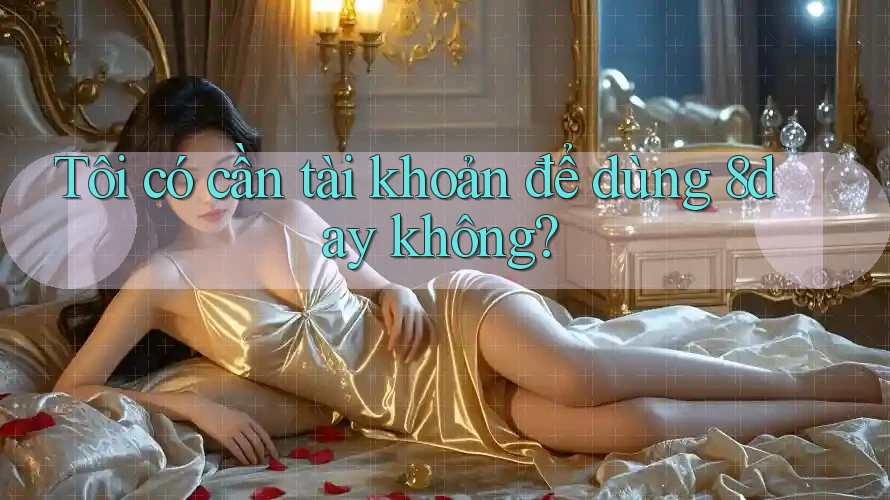 Tôi có cần tài khoản để dùng 8day không?
