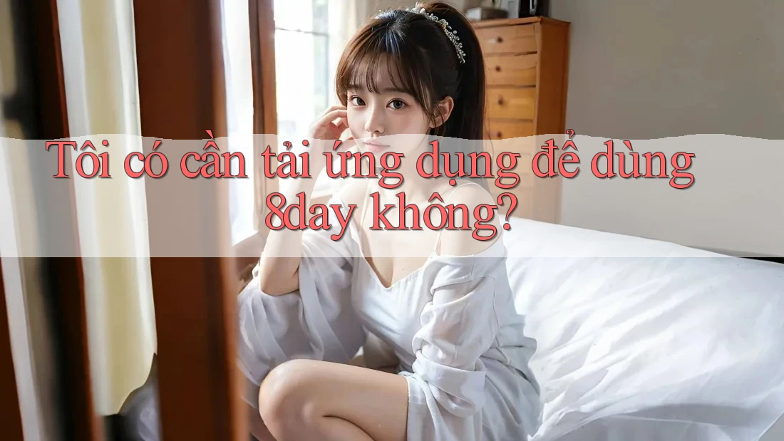 Tôi có cần tải ứng dụng để dùng 8day không?