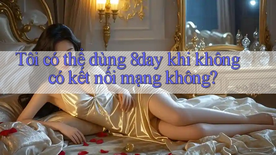 Tôi có thể dùng 8day khi không có kết nối mạng không?