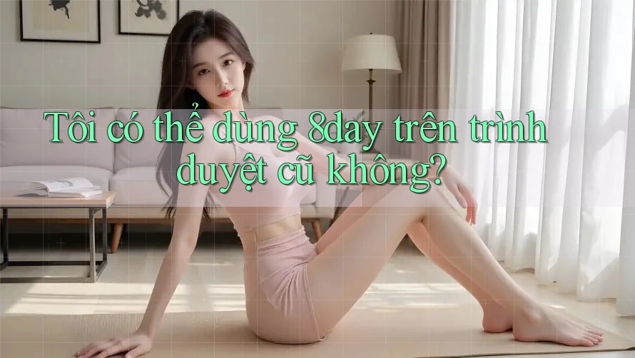 Tôi có thể dùng 8day trên trình duyệt cũ không?