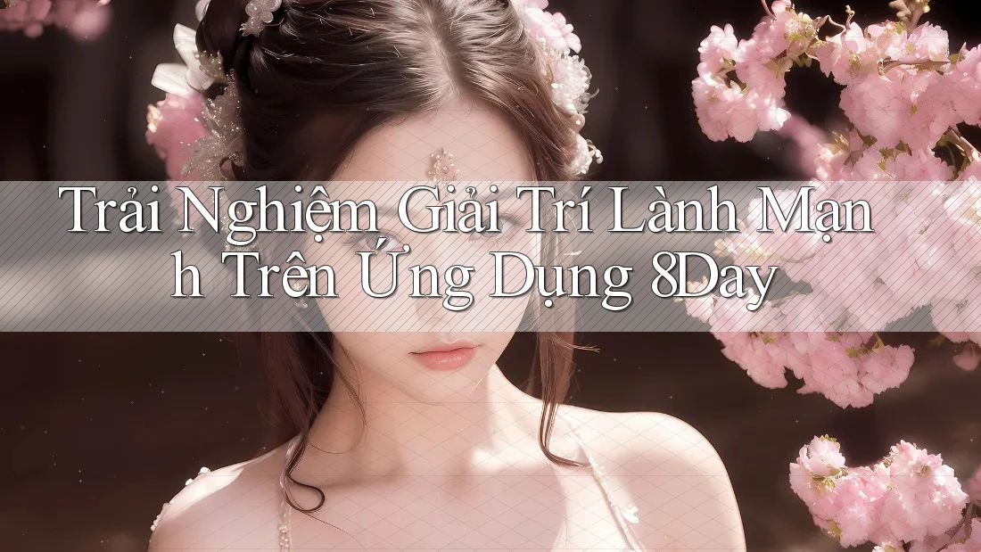 Trải Nghiệm Giải Trí Lành Mạnh Trên Ứng Dụng 8Day