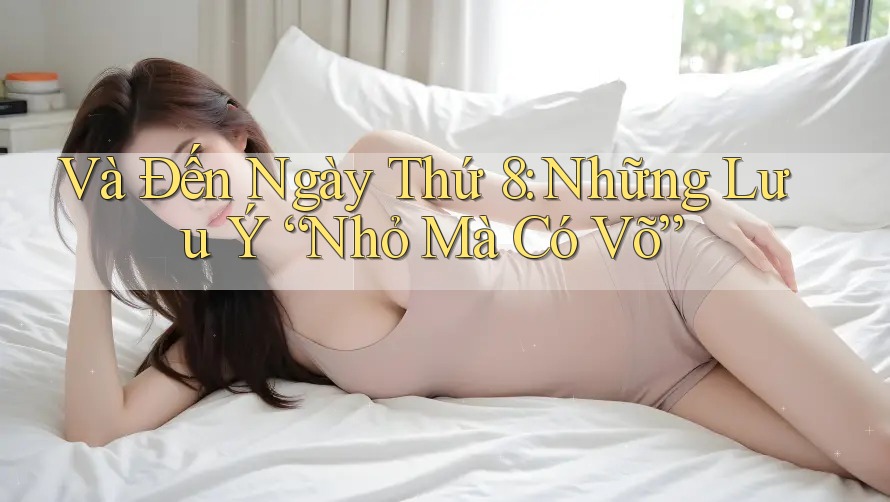 Và Đến Ngày Thứ 8: Những Lưu Ý “Nhỏ Mà Có Võ”